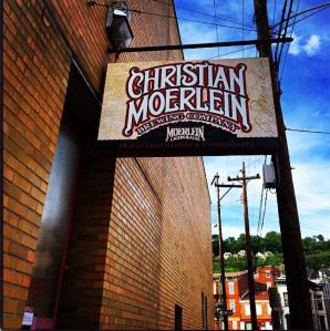 The namesake of Cincinnati's "Beer Series," the Christian Moerlein Brewing Company. Photo by Curt Whitacre.