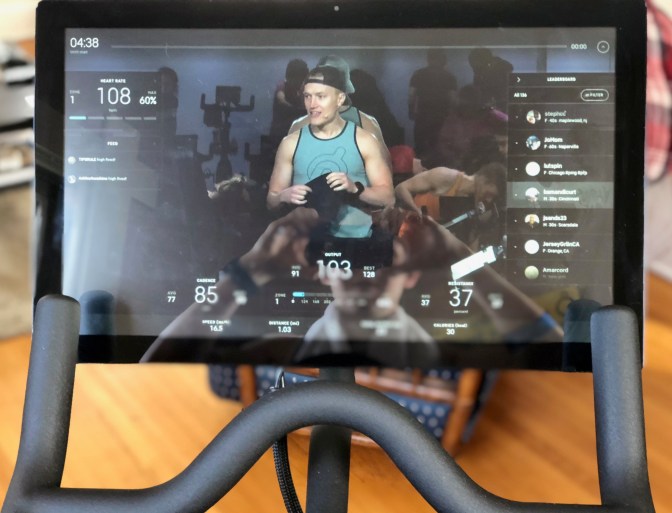 Joining Peloton's Century Club on Feb. 8, 2019.