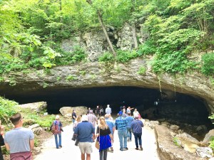 The entrance to The Caverns. Photo by Curt Whitacre.