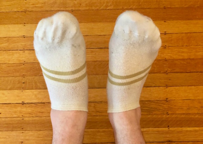 The morning after the initial break. My left ankle would start to look much, much worse over the next few days.